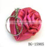 hot sale fashion red rose evening bags
