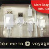 Mini Cable to av Converter Female to Vga Male Cable Micro Usb Mhl Wire thumbnail-2