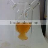 Unique Design and Elegant Shape Glass Oil and Vinegar Bottle thumbnail-1