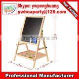 Promotional Advertising Wooden Kids Blackboard Double-sided Magnetic Black Board thumbnail-5