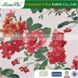 100% Polyester Fabric Burnout Velour and Floral Pattern Printed Italy Velour