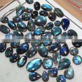 Natural Blue Fire Labradorite Stone Natural Semi Precious Stones Wholesale Loose Cabochon Gemstones Authentic Gemstones thumbnail-1