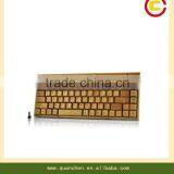 Handcrafted Wireless Bamboo Keyboard - Eco-friendly thumbnail-1