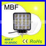 48W Square SUV/ Car LED Work Light