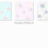 New Foaming Non Woven Wallpaper, Lime Green Stylish Abstract Wall Sticker for Wall , Coordinating Wall Paper Maker thumbnail-2