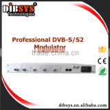 Professional DVB s2 digital tv modulator uplink L band of satellite transmission
