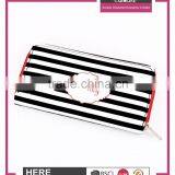 Personalized Lovely Striated Pattern Wallet Purse thumbnail-1