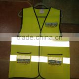 promotion green reflect vest for advertising