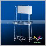 Manufacture OEM Design Metal Lecturer Stand Furniture for Magazine thumbnail-4