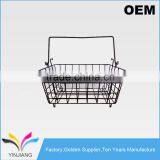 Factory OEM Supply Metal Wire Mesh Storage Basket for Fruit or Snack
