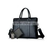 Leather man bag Men's leather bags business package cross-section men's handbag briefcase bag