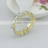 Wholesale Square Shape Acrylic Stones Crystal Wedding Napkin Ring thumbnail-3