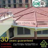 Real HIGH QUALITY FACTORY ALUMINUM ZINC ALLOY STONE COATED METAL ROOFING TILES and VALLEY TRAY
