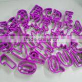 Custom Silicone Stainless Steel Alphabet Cookie Cutter thumbnail-4