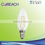 Led Filament Bulb E14 Candle 4w Led Filament 2700k Coreach
