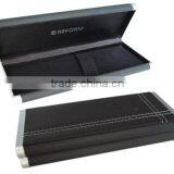 Notebook Style Wooden Pen Box With Logo Print