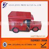 First Grade Funny Metal Truck Shaped Coffee Tin Box
