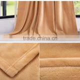 100% Polyester Solid Color Flannel Blaket for Adult thumbnail-1