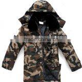 Custom Mens Camo Trench Coat thumbnail-1