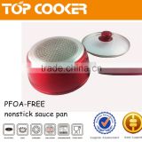 forged nonstick aluminum ceramic coating sauce pans cookware