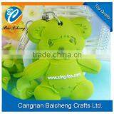 Promotional Soft Rubber Key Chain With 3D Oval Shape Supplies Best Price and Quality in Custom Logo and Brand thumbnail-4