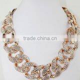 Hot Celebrity Women Fashion Jewelry Chunky Acrylic Thick Chain Necklace