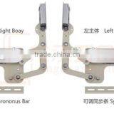 Cabinet High-rise Flap Lift Fitting With Gas Springs on Either Side thumbnail-2