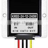 Factory DC DC Buck Step Down Converter (15-40V)24V to 12V 20A 240W Power Converter Supply Module Waterproof