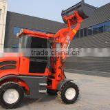 Farm Tractor 1t Mini Wheel Loader With Joystick and Air Condition for Sale thumbnail-3