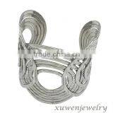 Wide Polished Stainless Steel Latest Trend Bangles