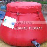 PVC Flexible Onion shape water bladder/tank