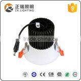 High Lumen Aluminium Adjustable CE SAA TUV RoHS Certification Round 12W COB LED Spotlight Potlight thumbnail-4