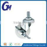 FSQ40 Swivel Industrial Casters Single PP Caster With Brake thumbnail-1