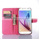 High Quality Leather Holster Card Wallet Folio Stand Flip Case Cover for Samsung GALAXY S7 Plus thumbnail-5