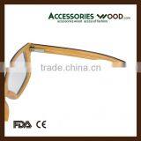 Hot Selling Sunglasses & Optical Frames Veneer Wood Glasses Frames With Acetate Temple OEM Design Available thumbnail-5