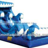 Coral Wave Bay Splash Inflatable Water Slide