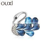 OUXI New Launch Fashionable Jewelry Lady Rhinestone Swan Brooches 60088 thumbnail-1