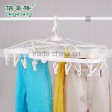 Plastic Cloth Hanger & Hook thumbnail-1