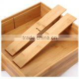 Fujian Xingyuan Bamboo Material Dry Fruit Tray, Candy Box With Lid thumbnail-2
