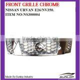 New Products Auto Spare Parts Front Grille Chrome NS300004 for NS Urvan E26/ NV350 thumbnail-1