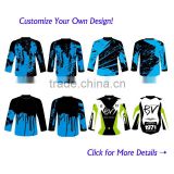 Custom Sublimation Print Men Women Downhill DH Jersey Customized MTB Mountain Bike Motocross Motorcycle BM Jerseys No minimum