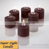 Votive Candle Brown