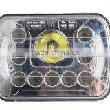 Hot Sale in USA Square 5x7" Headlight for Jeep Universal 7 Inch Head Light