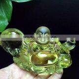 Hot sale business gift Nature citrine crystal Buddha