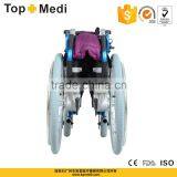 Rehabilitation Therapy Supplies TOPMEDI TM-EW-016 Handicapped Aluminum Hot Sale Electric Wheelchair thumbnail-5