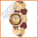 Wholesale Fashion Bamboo Watch Men Custom Logo Wrist We Wood Watch Cheap Handmade Leather Strap And 2015 Women Wooden Watches thumbnail-1