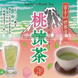 Japanese High Quality Peach Matcha Green Tea Extract Powder