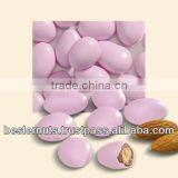 Pink Colored Chocolate Covered Almond