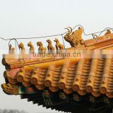 Buddhist temple decorative ridge animals