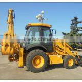 China Famous Brand Backhoe Loader With 55kw Diesel Engine and 1.0cbm Bucket